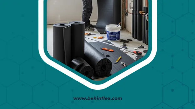 سطح خشک و تمیز، رول برش و بچسبانید، درزها را نوار بزنید، از حرارت و اجسام تیز دور نگه دارید. 