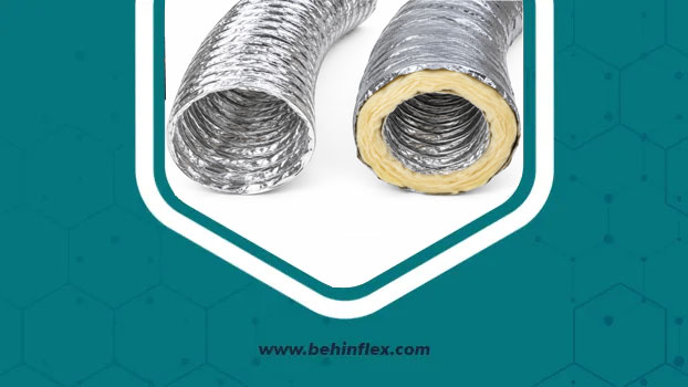 ترکیب دو کانال فلکسیبل آلومینیومی و عایق‌دار