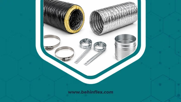 قطعات اتصال کانال فلکسیبل عایق بندی شده