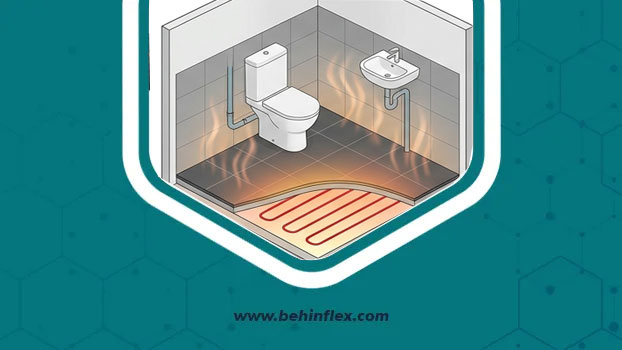 گرمایش از کف در سرویس بهداشتی